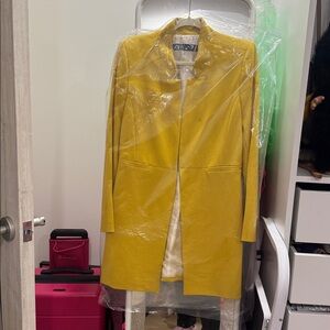 Zara Women's Vibrant Yellow Blazer